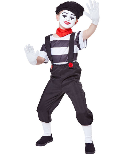 Mime Boys Costume