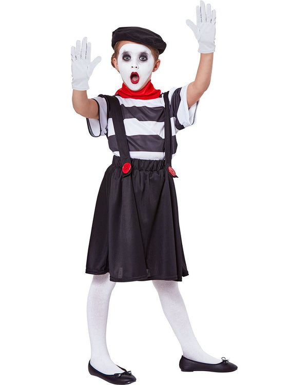 Mime Girls Costume