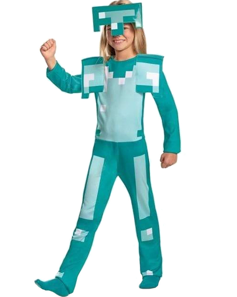 Minecraft Armor Classic Jumpsuit Boys Costume