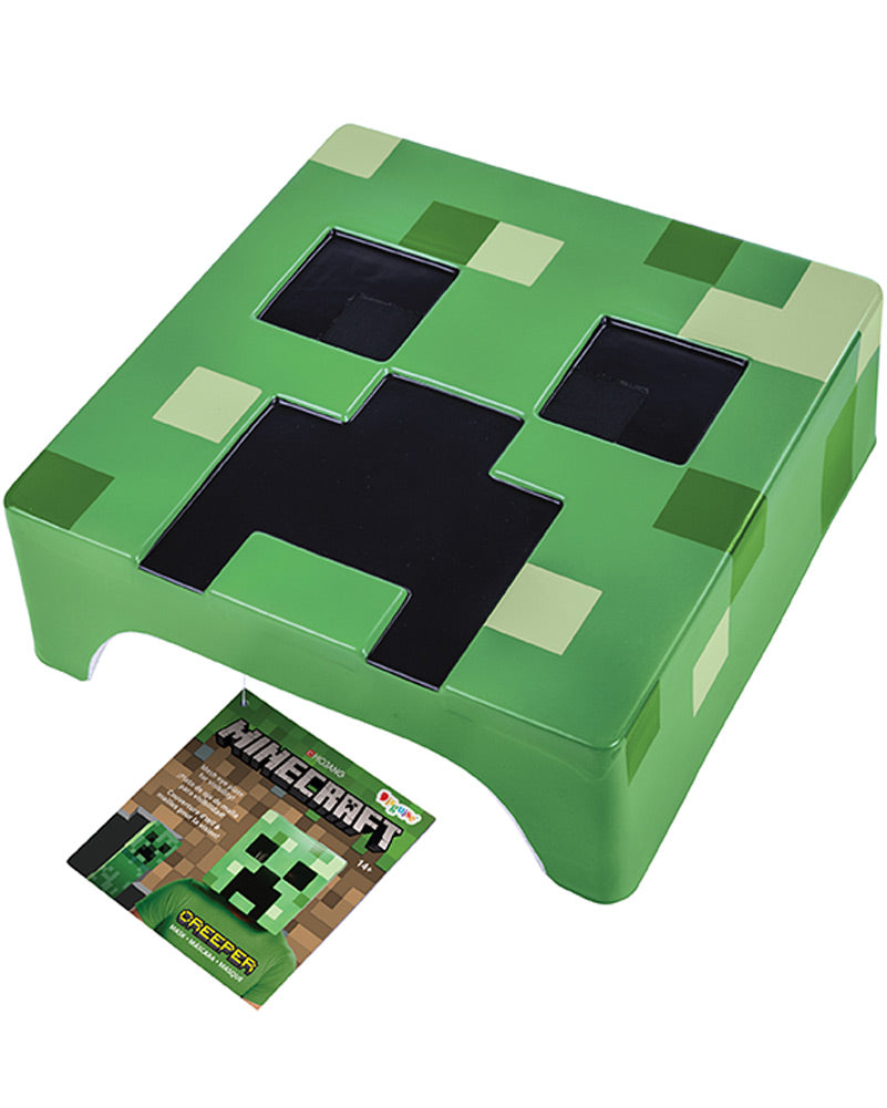 Minecraft Creeper Adult Half Mask