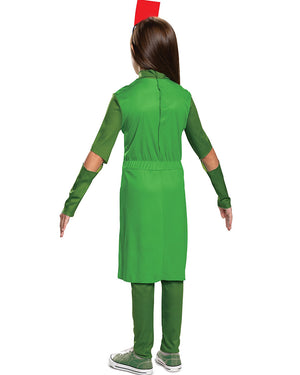 Minecraft Creeper Dress Classic Girls Costume