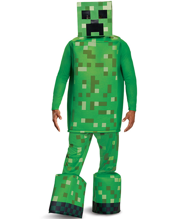 Minecraft Creeper Prestige Mens Costume