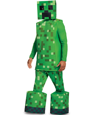 Minecraft Creeper Prestige Mens Costume