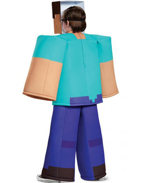 Minecraft Steve Prestige Boys Costume