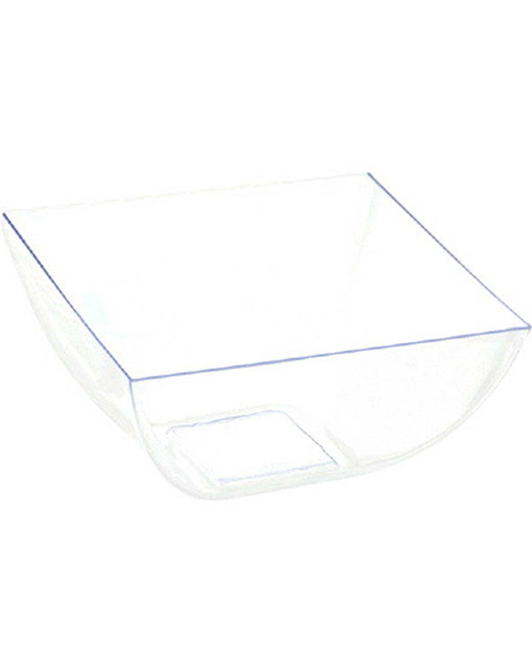 Clear 236ml Mini Plastic Bowls Pack of 10