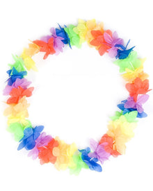 Mini Multi Colour Flower Lei Pack of 6