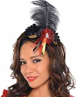 Mini Tricorn Feather Hat