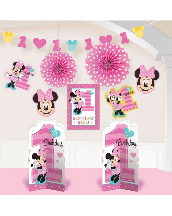 Disney Minnie Fun to be One Room Decorating Kit