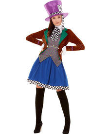 Miss Hatter Womens Costume