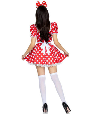 Miss Mouse Polka Dot Womens Costume