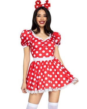 Miss Mouse Polka Dot Womens Costume
