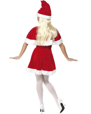 Miss Santa with Cape Womens Christmas Costume