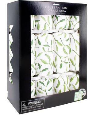 Mistletoe Deluxe Christmas Crackers Pack of 8