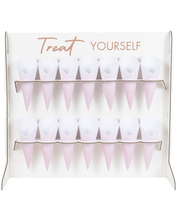 Mix It Up Food Cones Treat Yourself Stand