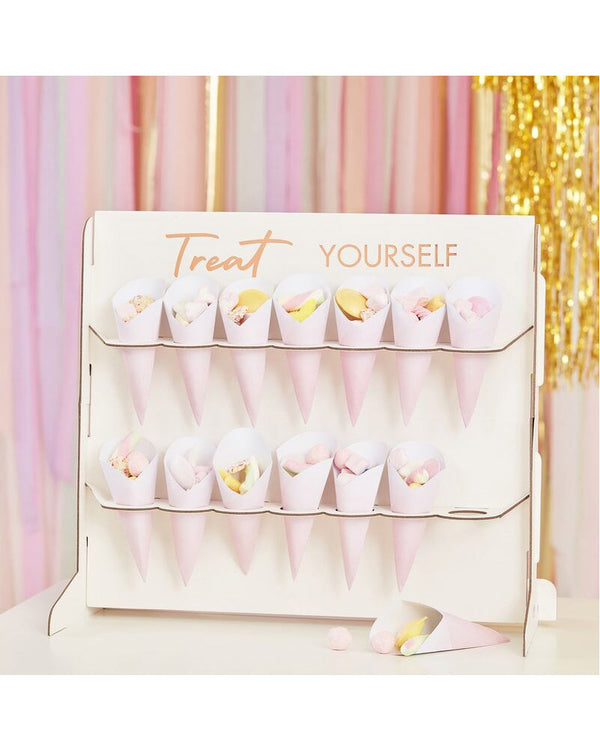 Mix It Up Food Cones Treat Yourself Stand