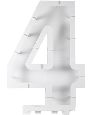 Mix It Up Number 4 Balloon Kit