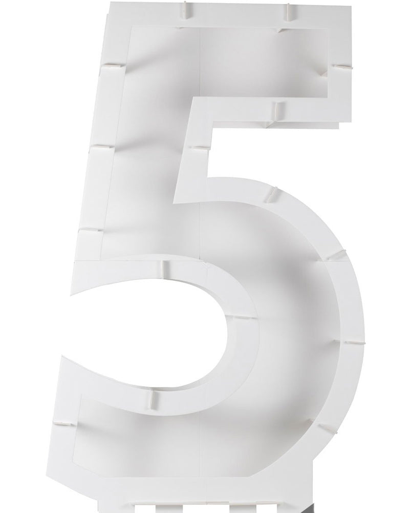 Mix It Up Number 5 Balloon Kit