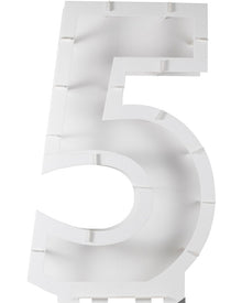 Mix It Up Number 5 Balloon Kit
