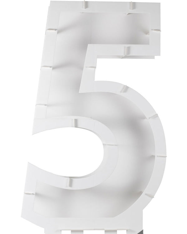 Mix It Up Number 5 Balloon Kit