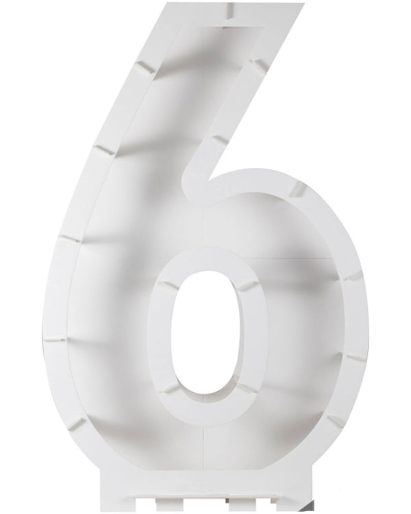 Mix It Up Number 6 Balloon Kit