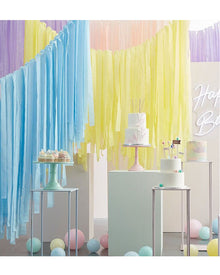 Mix It Up Pastel Streamer Ceiling Kit