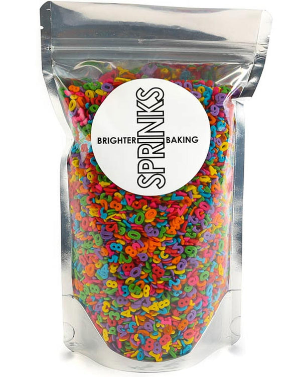 SPRINKS Mixed Numbers Sprinkles 450g