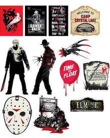 Mixed Warner Bros. Horror Cutouts Pack Of 12 For Halloween
