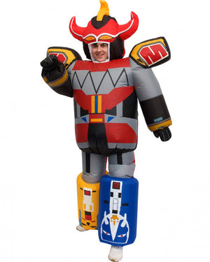 Power Rangers Megazord Mens Inflatable Morphsuit