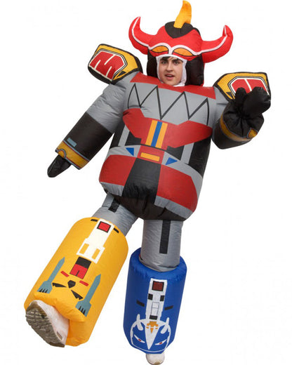 Power Rangers Megazord Mens Inflatable Morphsuit