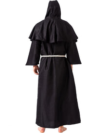 Monk Black Adult Halloween Costume