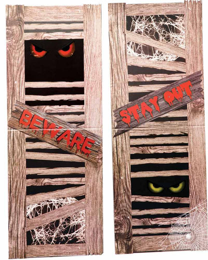 Monster Creepy Shutter Outdoor Decoration