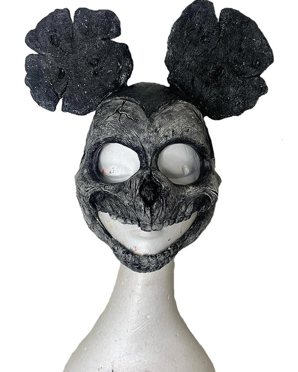 Mouse Black and White Half Mask