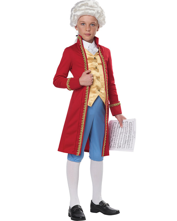 Mozart Classical Composer Kids Costume