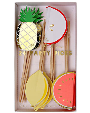 Fruit Party Picks Pack of 24