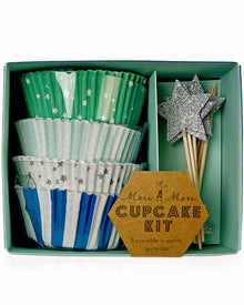 Blue Cupcake Kit