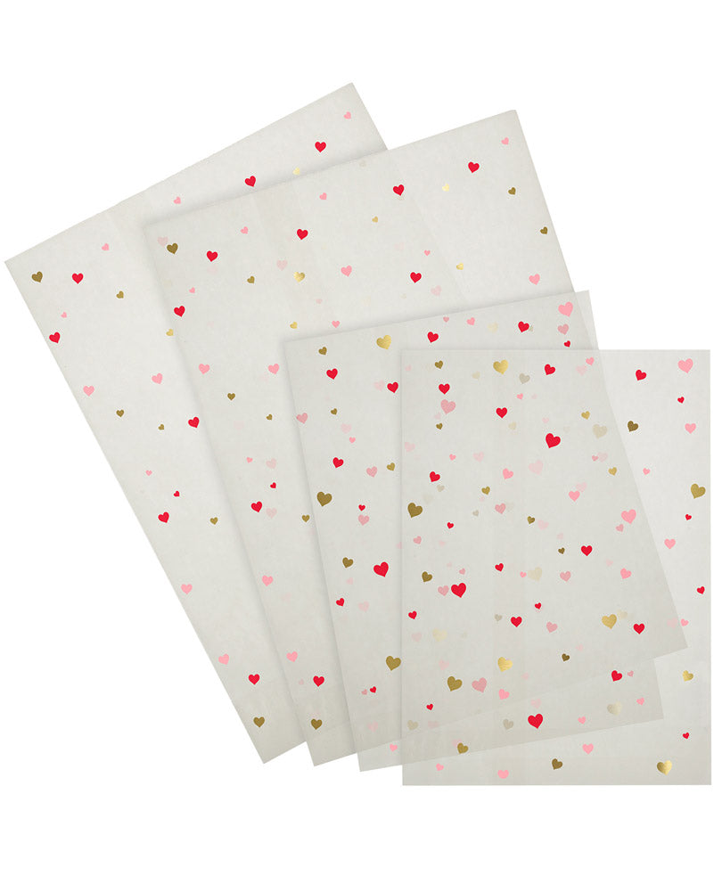 Meri Meri Hearts Glassine Treat Bags Pack of 24