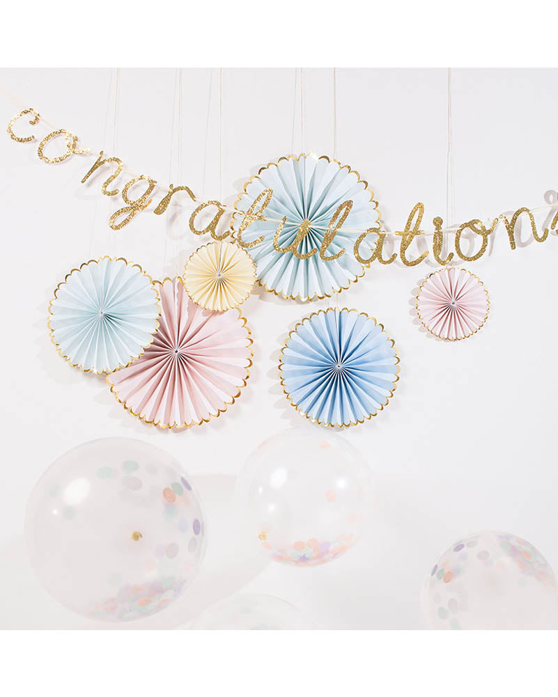 Congratulations Gold Garland 4.2m