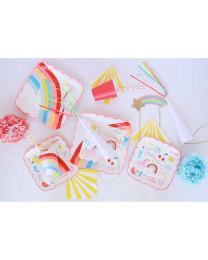 Rainbow Beverage Napkins Pack of 20