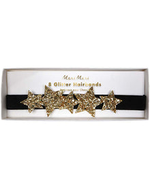 Gold Star Headbands Pack of 8