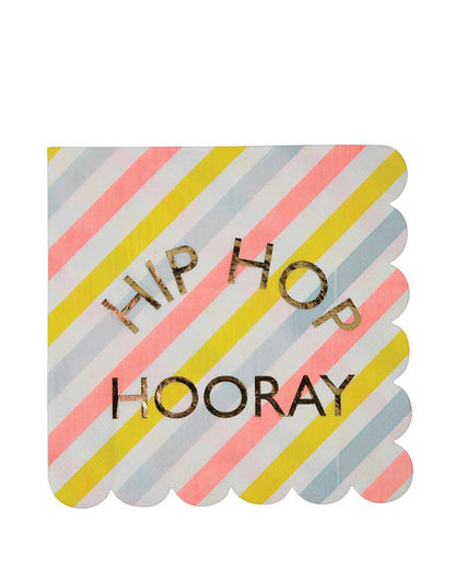 Easter Hip Hop Hooray Large Napkins Pack of 16