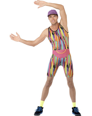 90s Mr Motivator Mens Costume