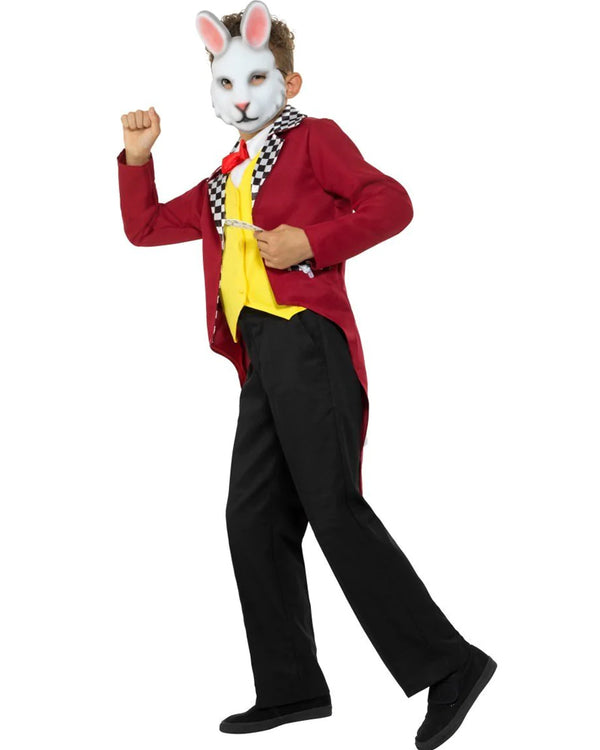 Mr White Rabbit Kids Costume