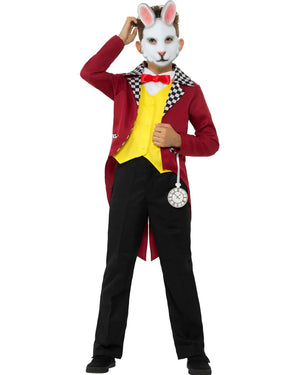 Mr White Rabbit Kids Costume
