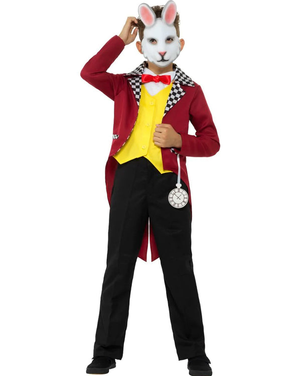 Mr White Rabbit Kids Costume