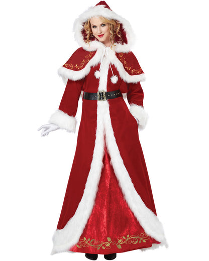 Mrs Claus Deluxe Womens Christmas Costume