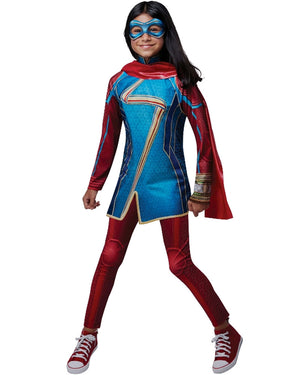 Ms Marvel Classic Kids Costume