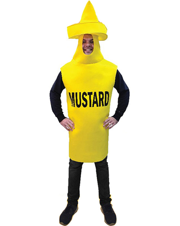Yellow Mustard Adult Costume