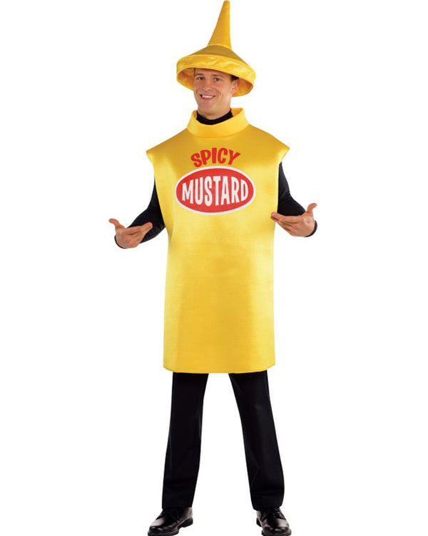Mustard Bottle Adult Costume