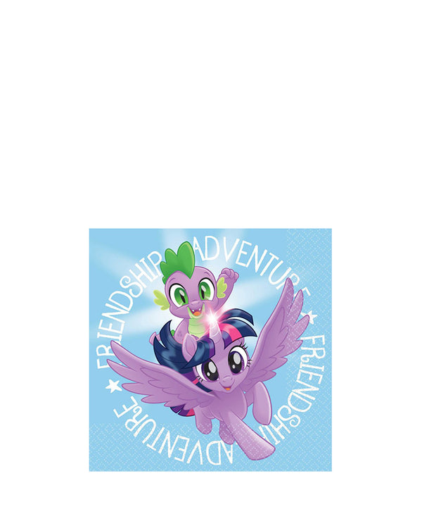 My Little Pony Friendship Adventures Beverage Napkins Pack of 16