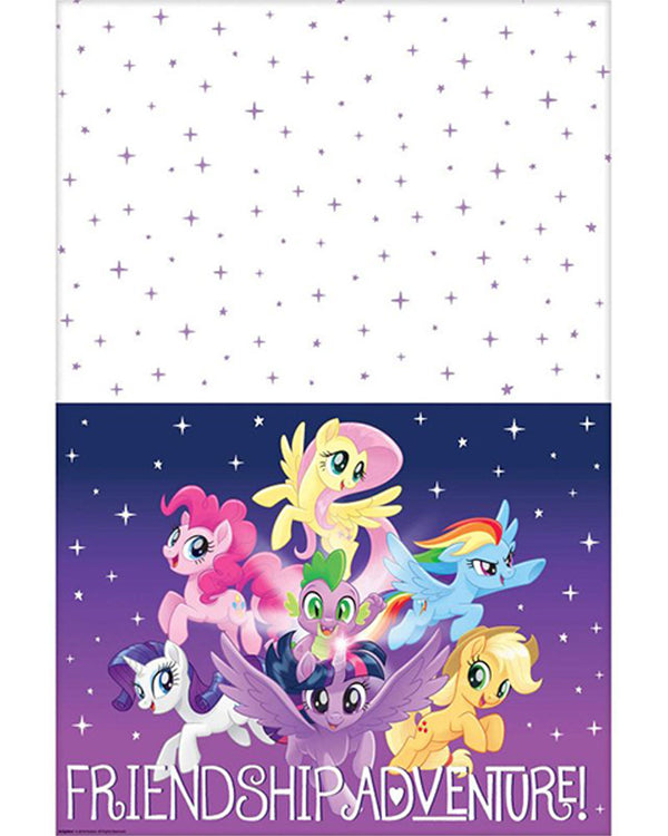 My Little Pony Friendship Adventures Plastic Tablecover